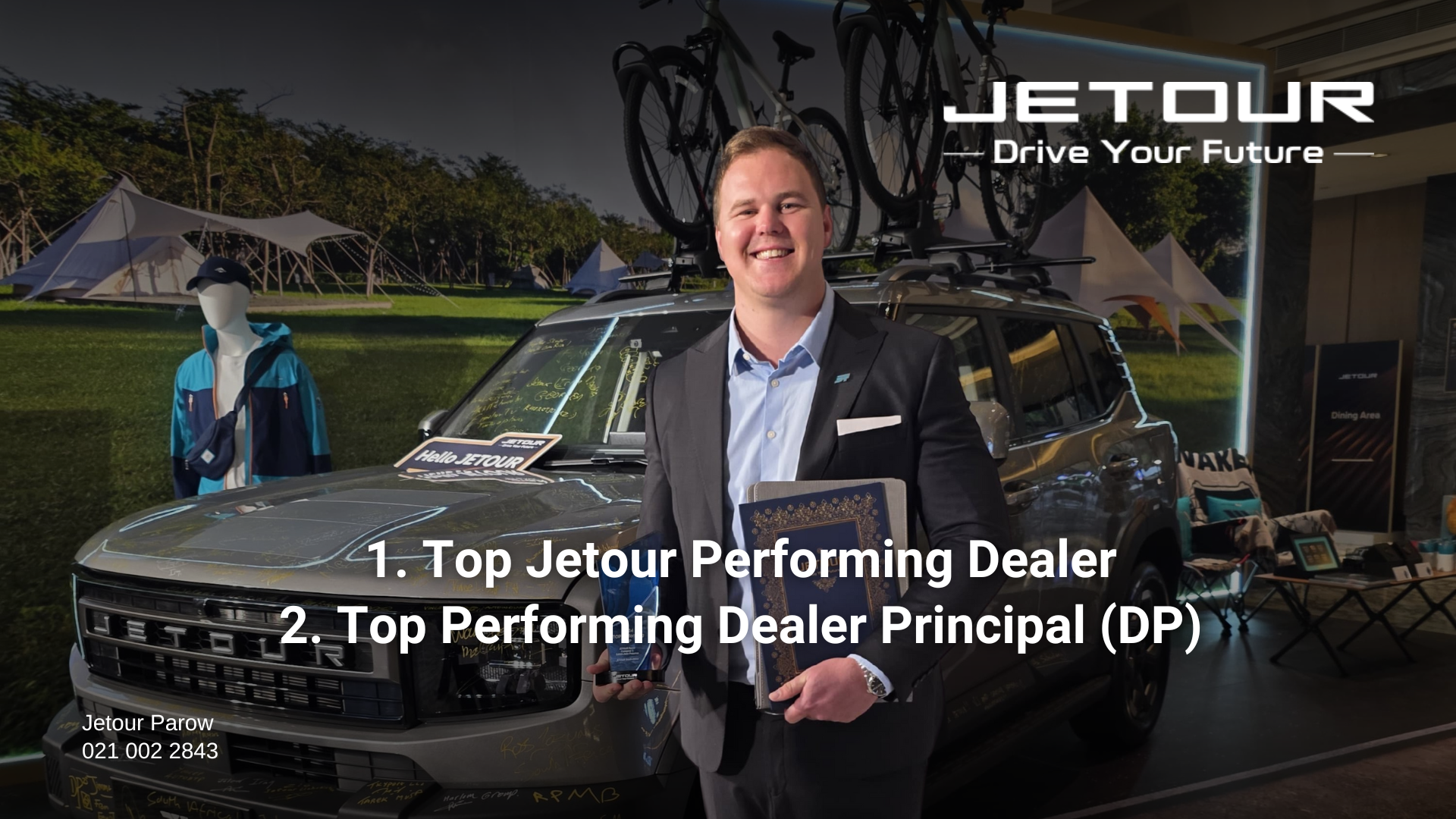 Double Win for Jetour Parow: Celebrating Top Dealer and Dealer Principal Awards